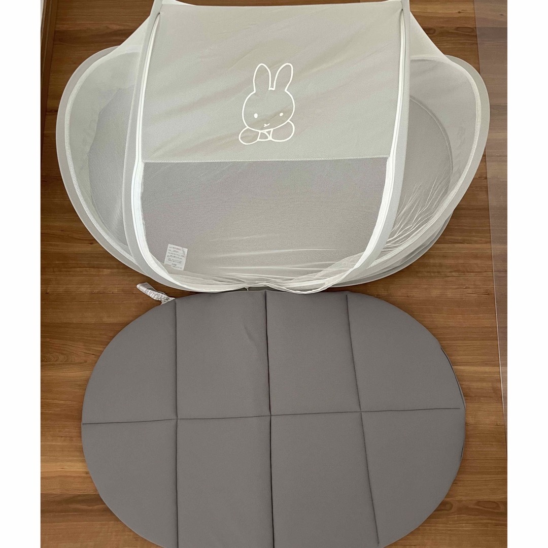 西川(ニシカワ)のmiffy お昼寝コンパクトベット キッズ/ベビー/マタニティの寝具/家具(ベビーベッド)の商品写真