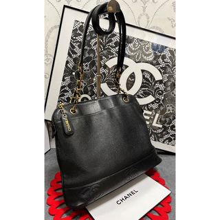 シャネル(CHANEL)の◆◇極上美品 CHANEL シャネル トリプルココ トートバッグ キャビアスキン(トートバッグ)