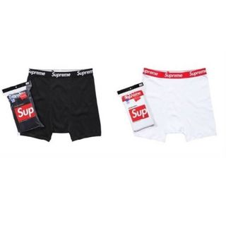 Supreme - Supreme/Hanes Boxer Briefsボクサーブリーフ黒白バンダナの