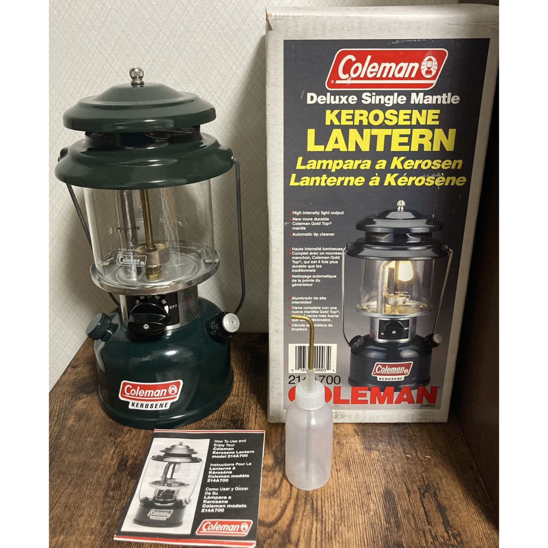 新品 Coleman 214A 700 コールマン ランタン 灯油 ケロシンスポーツ/アウトドア