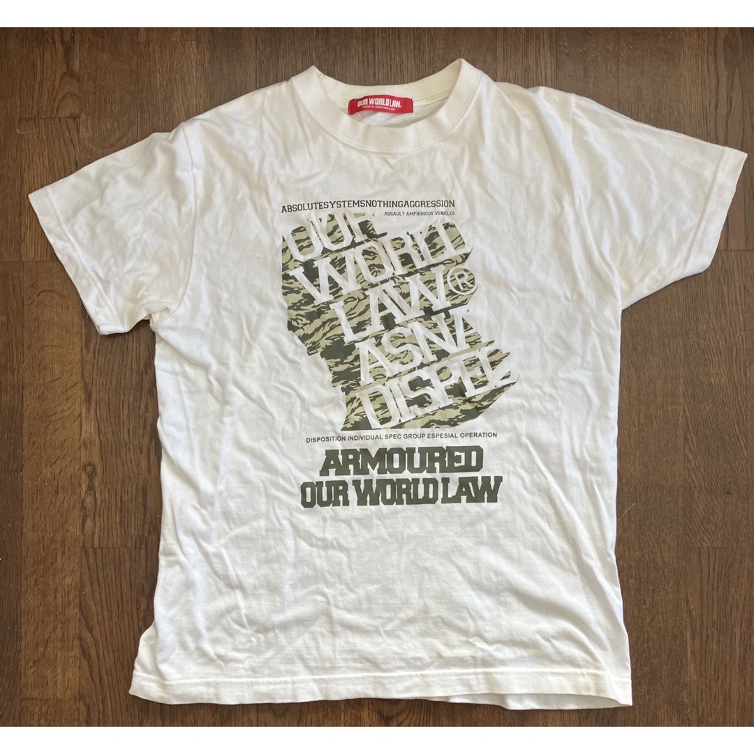 OWL opticwarlock(オウルオプティックワーロック)のOur World Law (OWL) 半袖Tシャツ メンズのトップス(Tシャツ/カットソー(半袖/袖なし))の商品写真