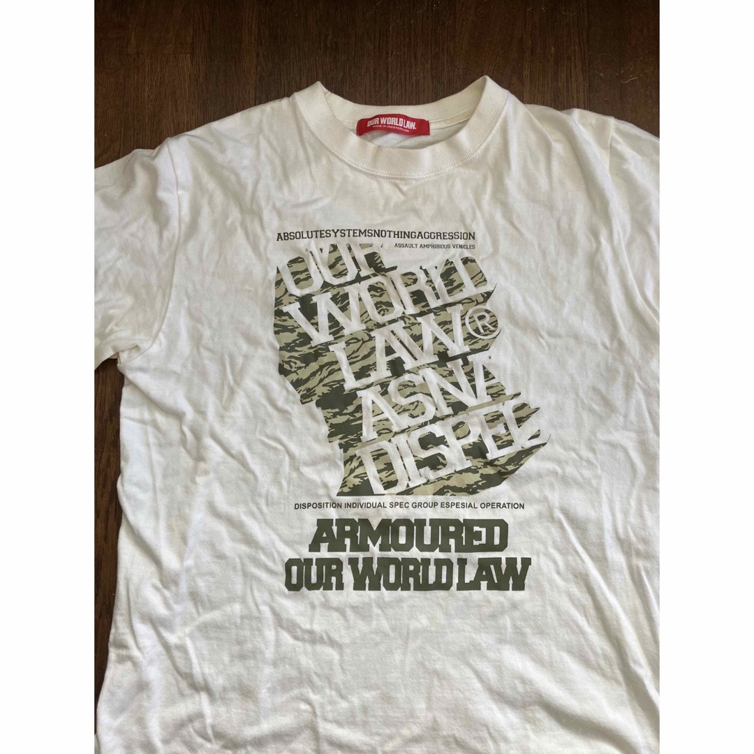 OWL opticwarlock(オウルオプティックワーロック)のOur World Law (OWL) 半袖Tシャツ メンズのトップス(Tシャツ/カットソー(半袖/袖なし))の商品写真