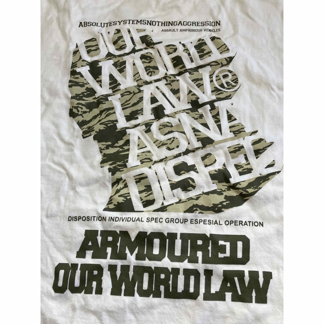 OWL opticwarlock(オウルオプティックワーロック)のOur World Law (OWL) 半袖Tシャツ メンズのトップス(Tシャツ/カットソー(半袖/袖なし))の商品写真