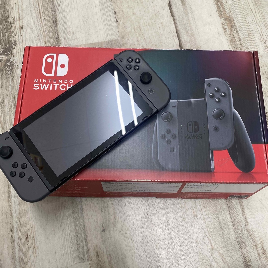 ニンテンドースイッチ 通常 グレー 品