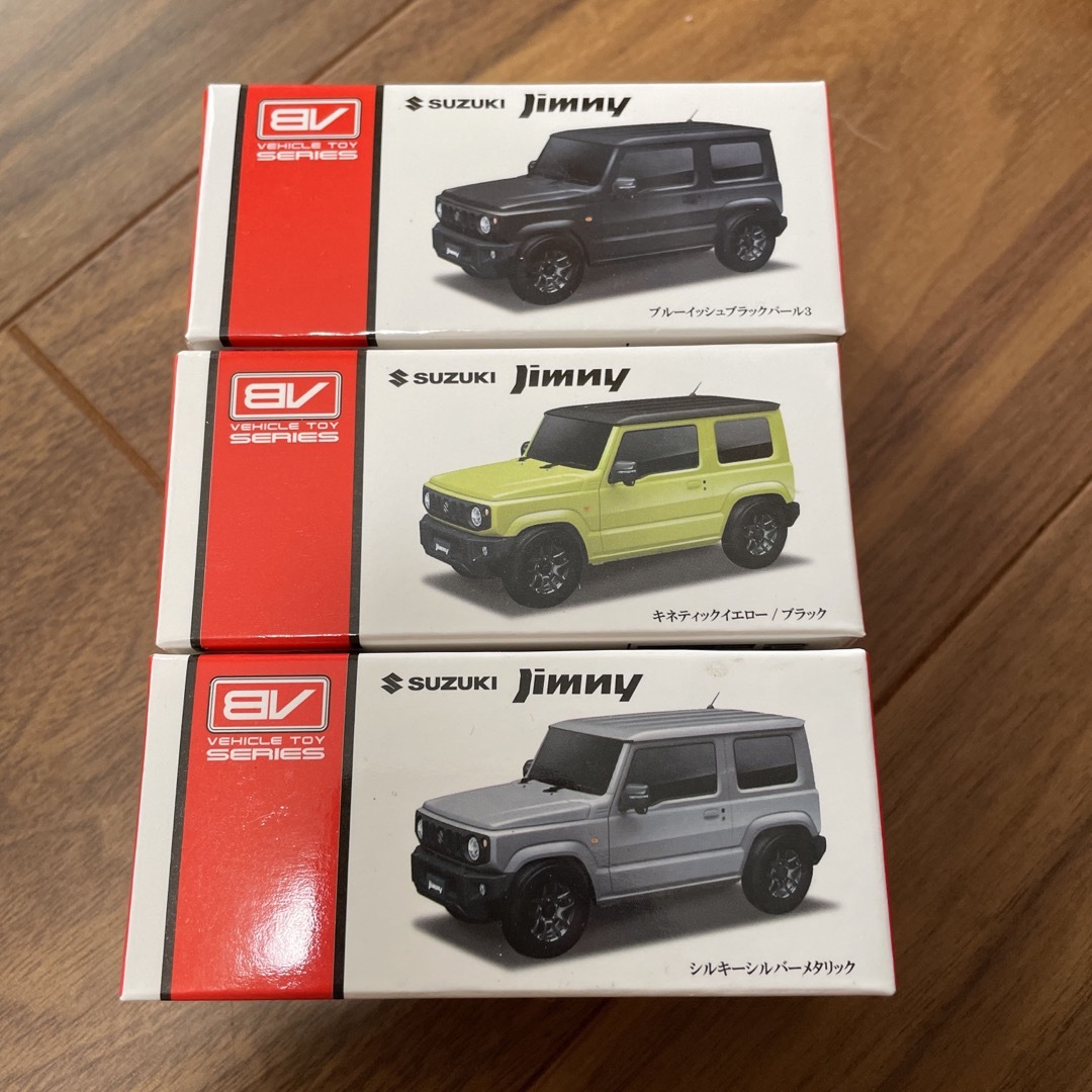 BV VEHICLE TOY プルバックカー Jimny 3台セットの通販 by SG's shop｜ラクマ