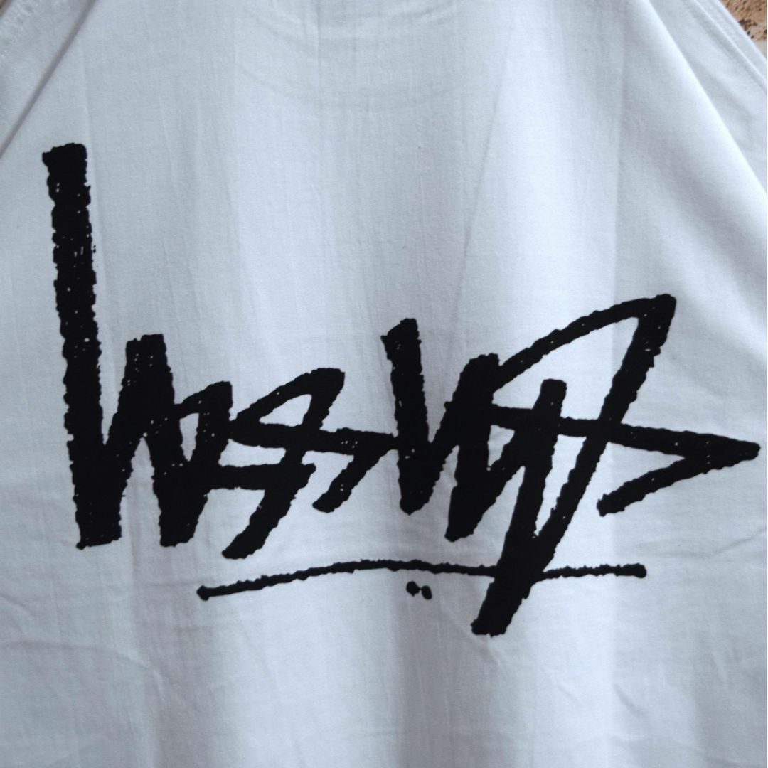 STUSSY - 《ステューシー》正規・新品タグ 逆ロゴ ホワイト XL Tシャツ