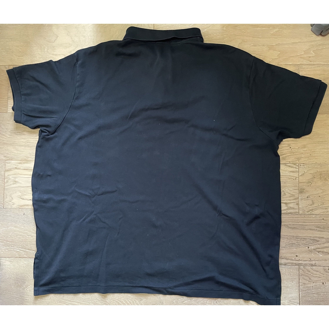 POLO RALPH LAUREN(ポロラルフローレン)の古着　ビックサイズ　3XB 3G ポロラルフローレン　半袖　ポロシャツ　黒 メンズのトップス(ポロシャツ)の商品写真