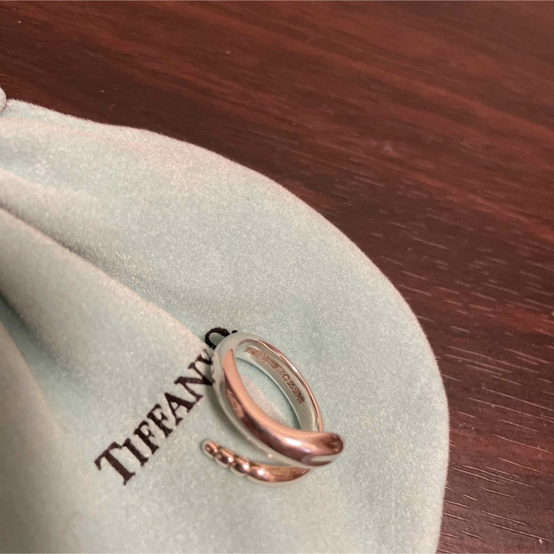 極美品 Tiffany ティファニー スネーク リング 指輪 シルバー 925か