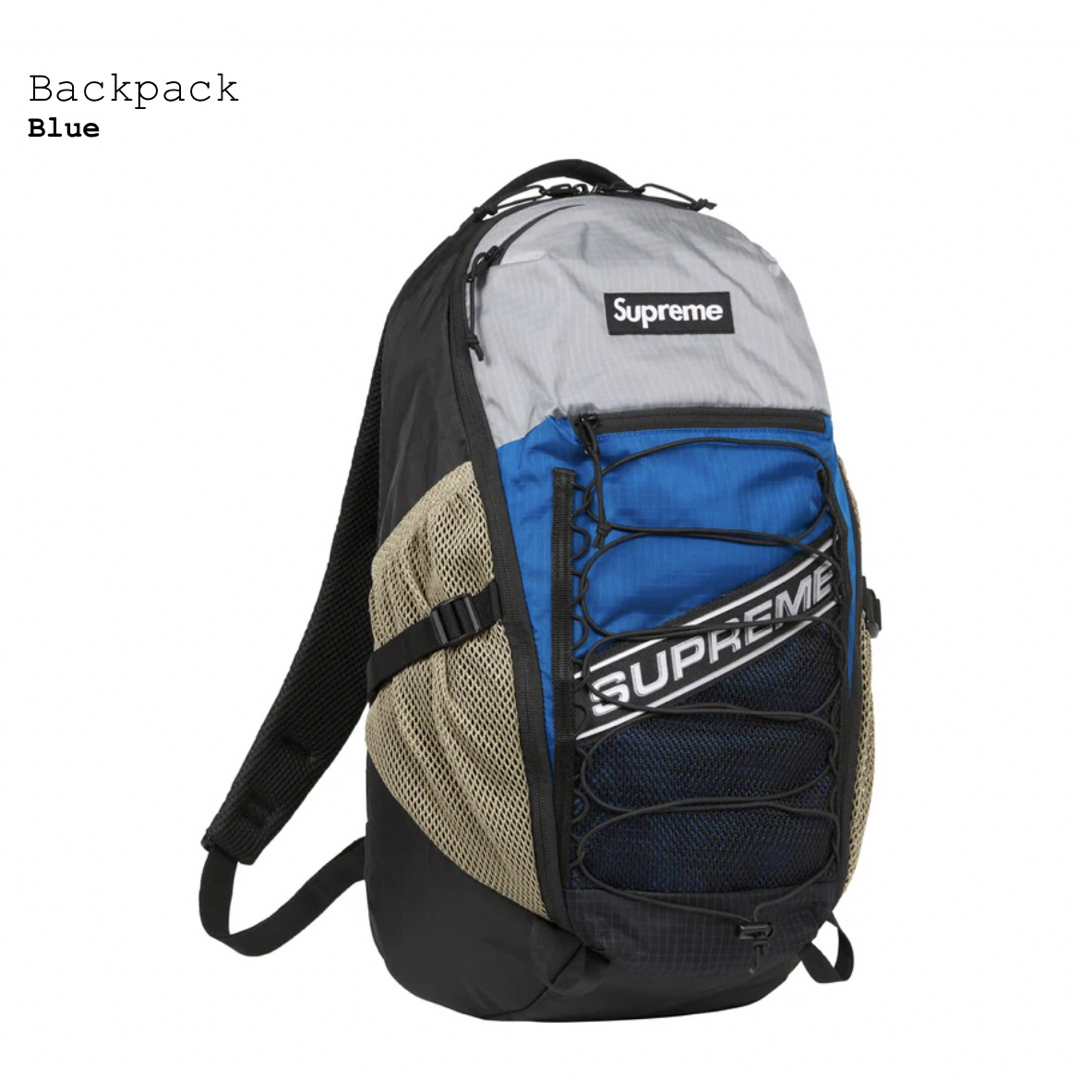 Supreme Backpack シュプリーム　バックパック　blue 2023