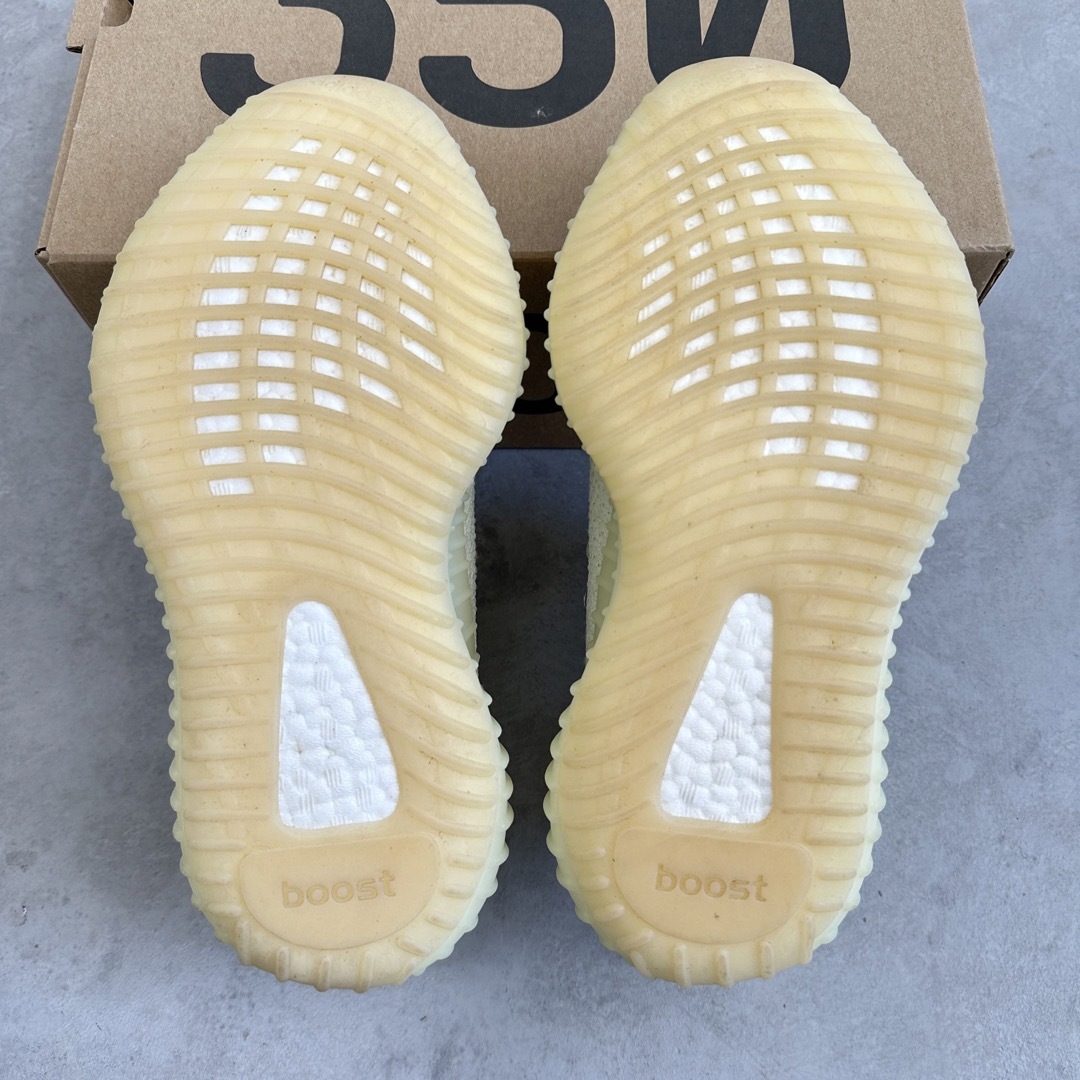 美品 Adidas YEEZY BOOST 350 V2 BUTTER イエロー