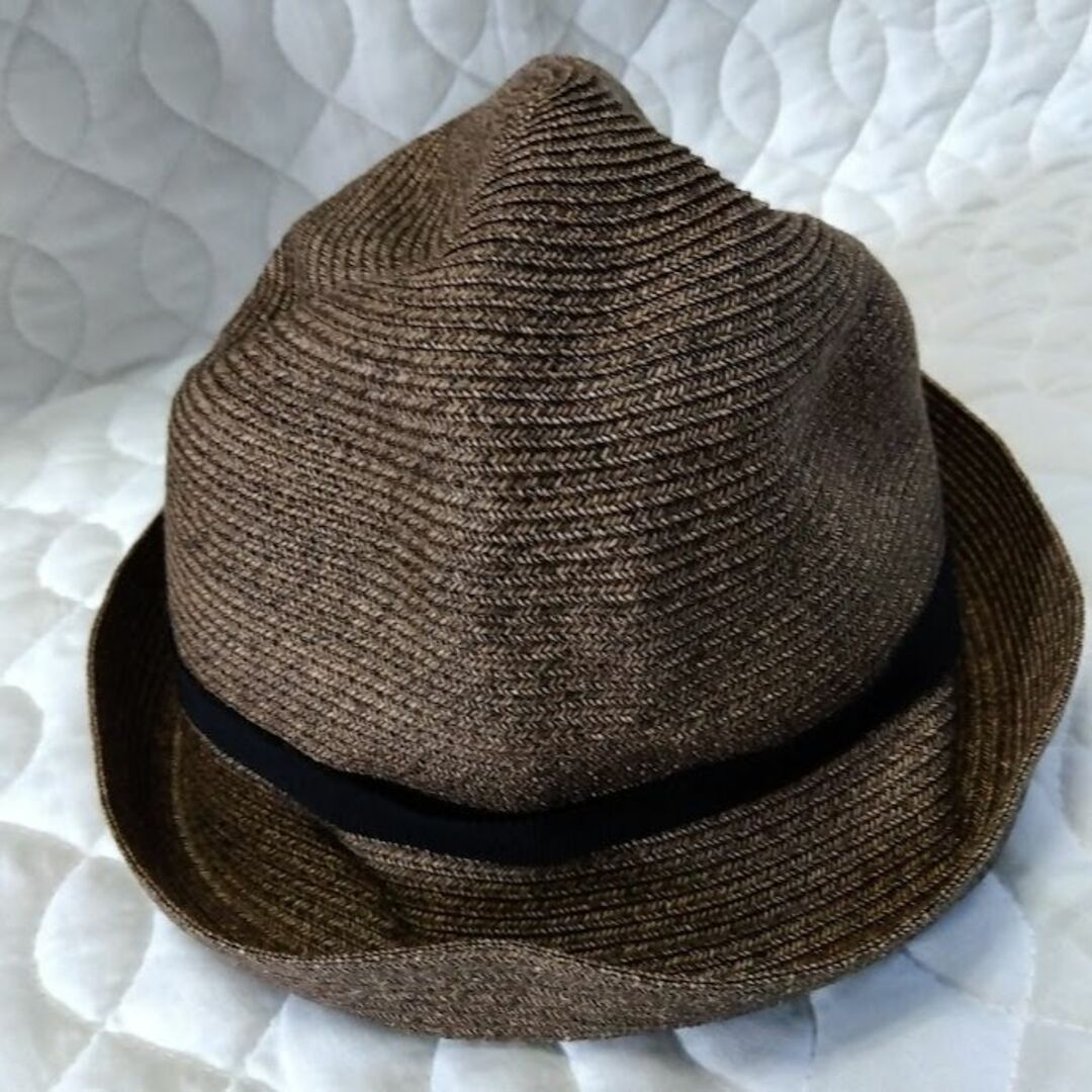 mature ha. マチュアーハ／BOXED HAT (つば幅7cm)