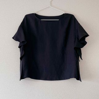 ユナイテッドアローズ(UNITED ARROWS)のUNITED ARROWSフリルスリーブブラウス♡(シャツ/ブラウス(半袖/袖なし))