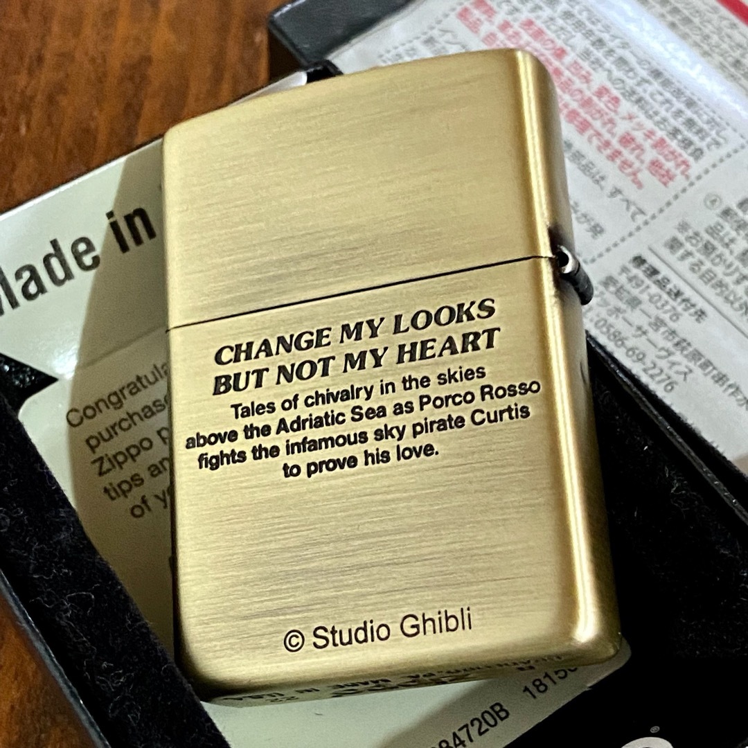 新品 Zippo 紅の豚 ポルコとジーナ ジブリ ジッポー NZ-41 www