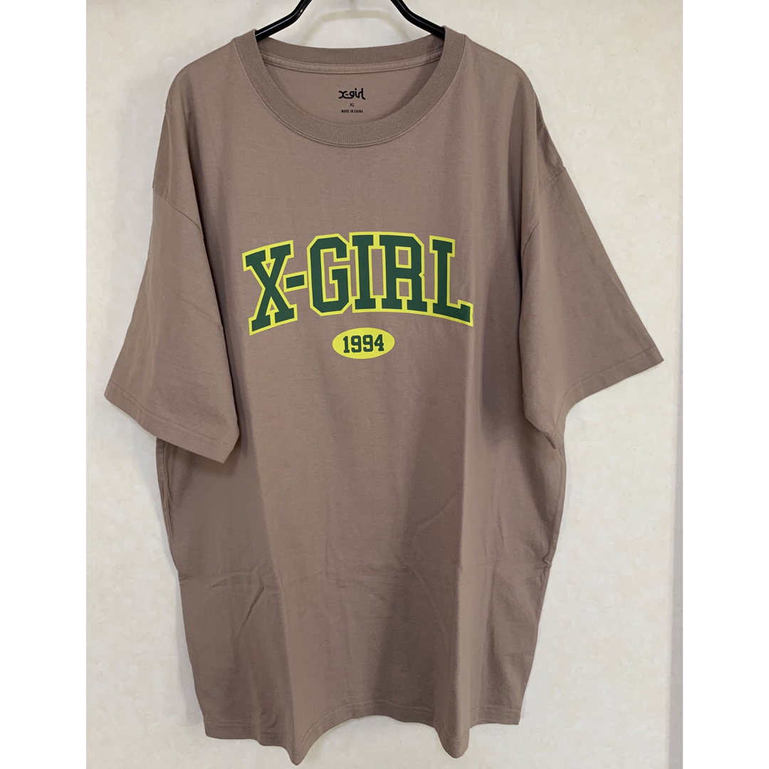 X-girl(エックスガール)の専用ページ　x-girl  ロゴtシャツ  レディースのトップス(Tシャツ(半袖/袖なし))の商品写真