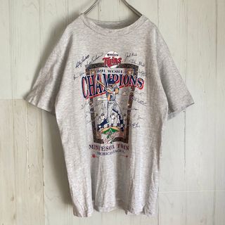 90s USA製 NUTMEG ナツメグ Tシャツ MLB 裾袖シングルメンズ