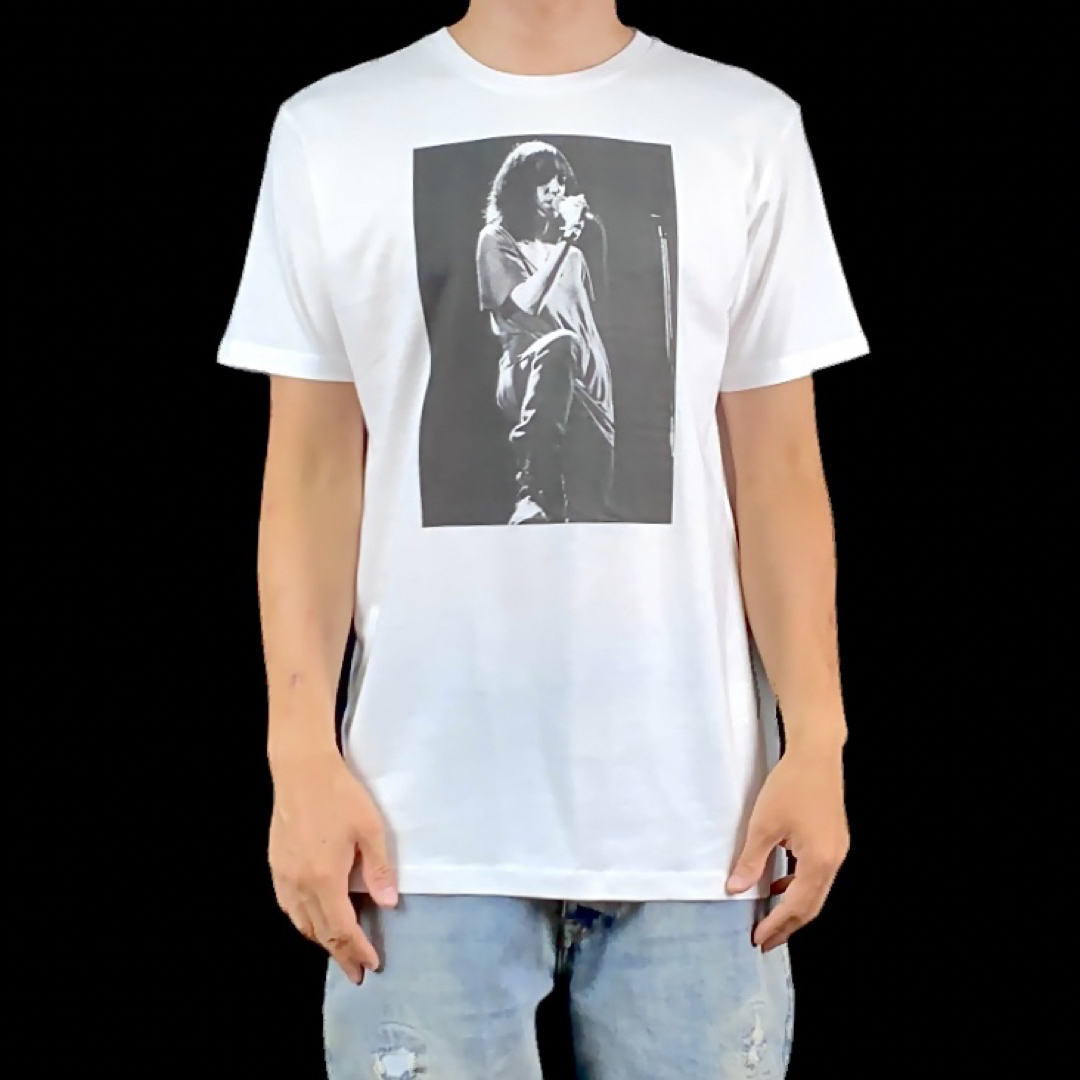 新品 パティスミス アートロック NY ニューヨーク パンク クイーン Tシャツ メンズのトップス(Tシャツ/カットソー(半袖/袖なし))の商品写真