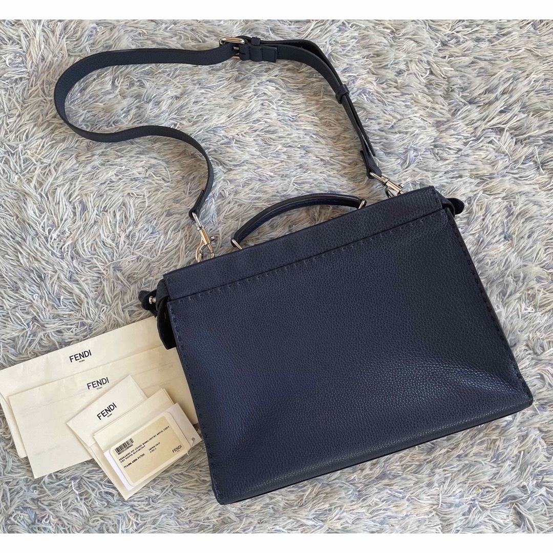 FENDI - 【Fendi 】フェンディ セレリア ピーカブーフィット ネイビー