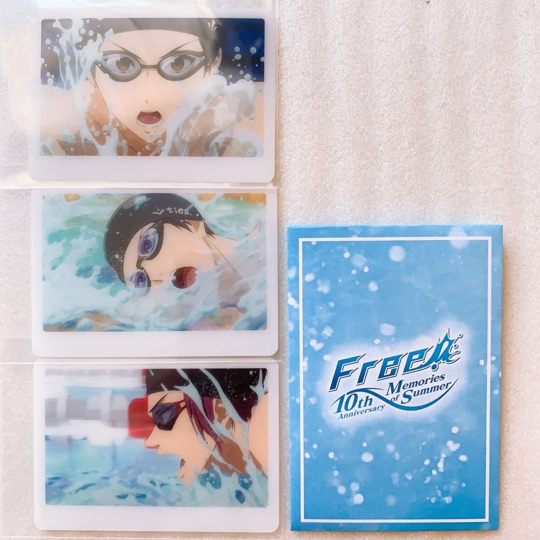 Free! MS ミニフォトカードランダム種 七瀬遙 松岡凛 桐嶋郁弥