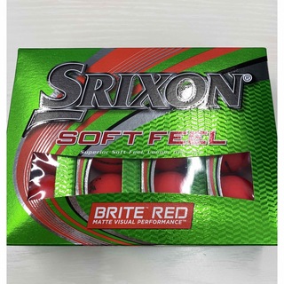 (新品)Srixon スリクソン ソフトフィール ゴルフボールRED(ゴルフ)
