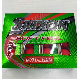 (新品)Srixon スリクソン ソフトフィール ゴルフボールRED(ゴルフ)