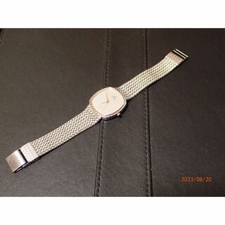 シーマ(CYMA)の美品　CYMA　4Pダイア　メンズクオーツ腕時計(腕時計(アナログ))