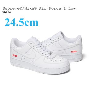 シュプリーム(Supreme)のSupreme x Air Force 1 white 24.5cm(スニーカー)