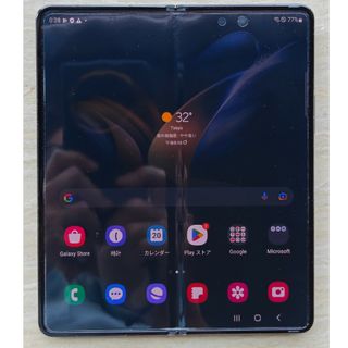 サムスン(SAMSUNG)の【中古美品】galaxy z fold4 512GB 韓国版 黒(スマートフォン本体)