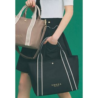 TOCCA - トッカBICOLOR HANDLE CANVASTOTE キャンバストートバッグの