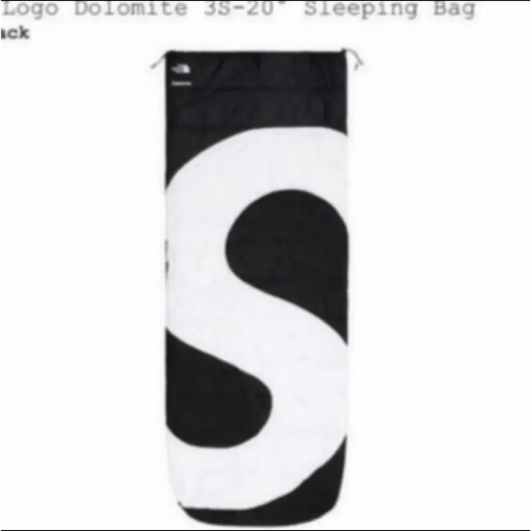 寝袋/寝具Supreme  S Logo Dolomite Sleeping Bag