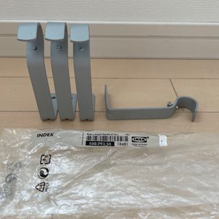 新品　IKEA カーテンポールフック　no.5