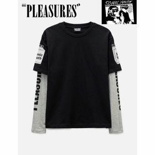 プレジャー(PLEASURES)のPLEASURES × SONIC YOUTH ベクズレイヤード ロングスリーブ(Tシャツ/カットソー(七分/長袖))