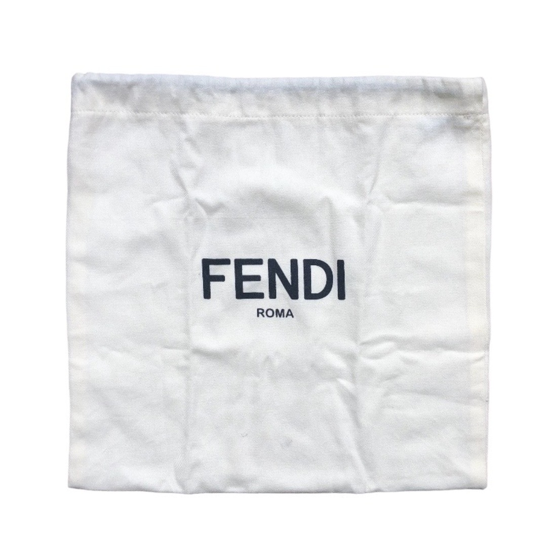 フェンディ FENDI モントレゾール ミニ 8BS010 ホワイト PVC レディース ショルダーバッグ約127cm開閉式