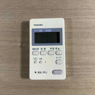 トウシバ(東芝)のエアコン用リモコン　TOSHIBA    RBC-AM1(エアコン)