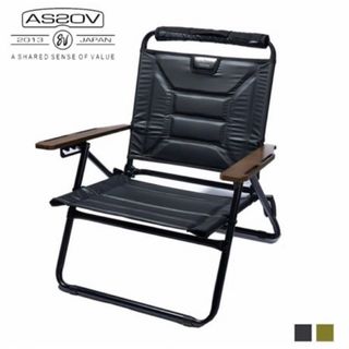 AS2OV - 新品 AS2OV アッソブ リクライニング ローバーチェア ブラック