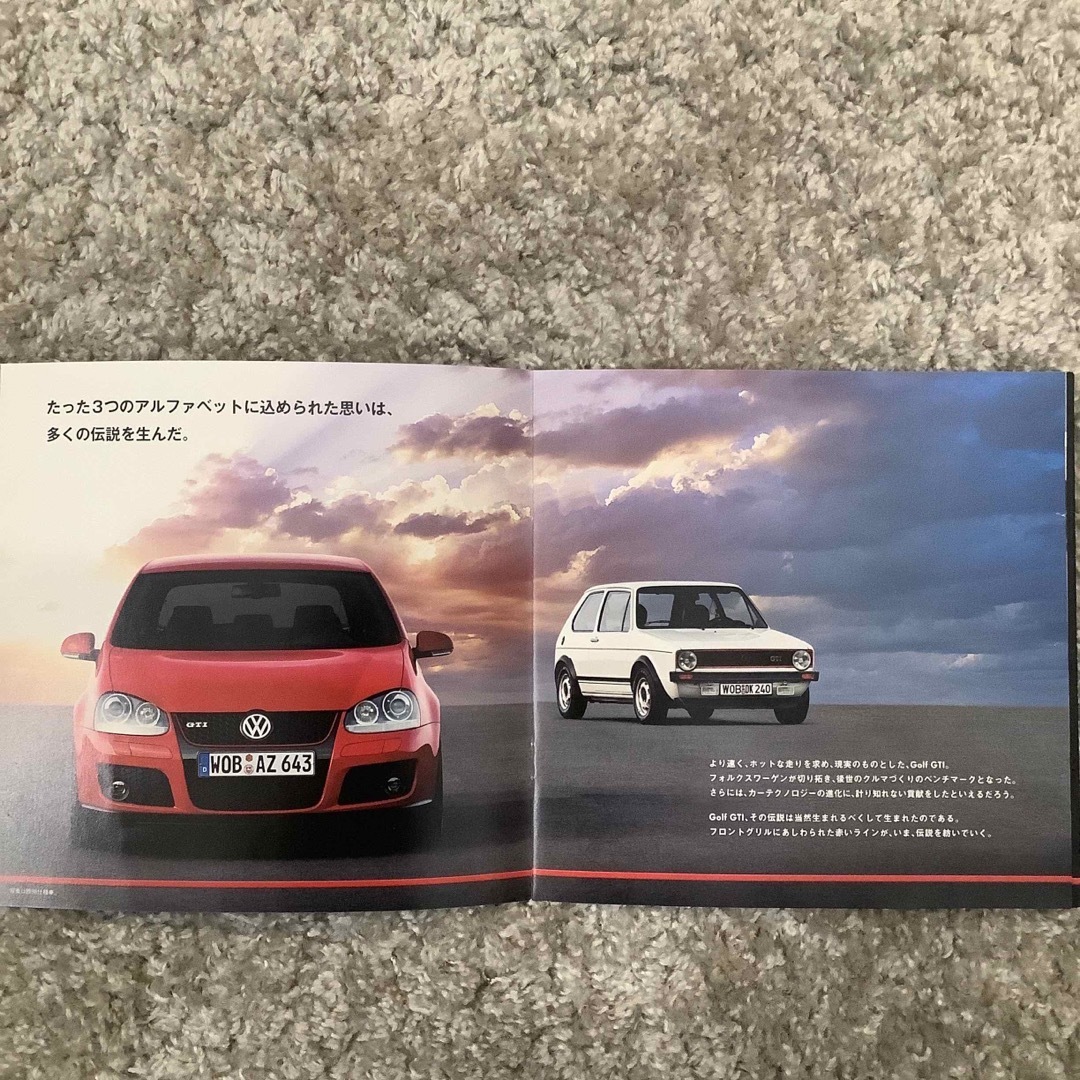 Volkswagen(フォルクスワーゲン)のゴルフGTI 5代目 LEGEND OF THE GTI 自動車/バイクの自動車(カタログ/マニュアル)の商品写真