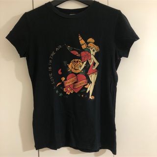 Ed Hardy - ディズニー　エドハーディー　Tシャツ　ティンカーベル