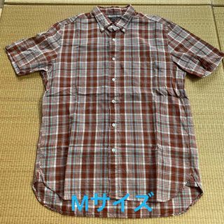 ビームス(BEAMS)の美品●ビームス BEAMS チェック柄半袖Tシャツ●M(シャツ)