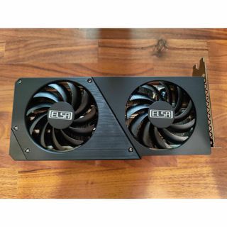 エヌビディア(NVIDIA)のELSA GeForce RTX 4070 S.A.C GD4070-12 GB(PCパーツ)