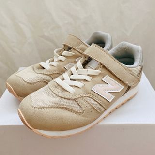 ニューバランス(New Balance)のキッズ New Balance ニューバランス 373  ベージュ×ピンク   (スニーカー)