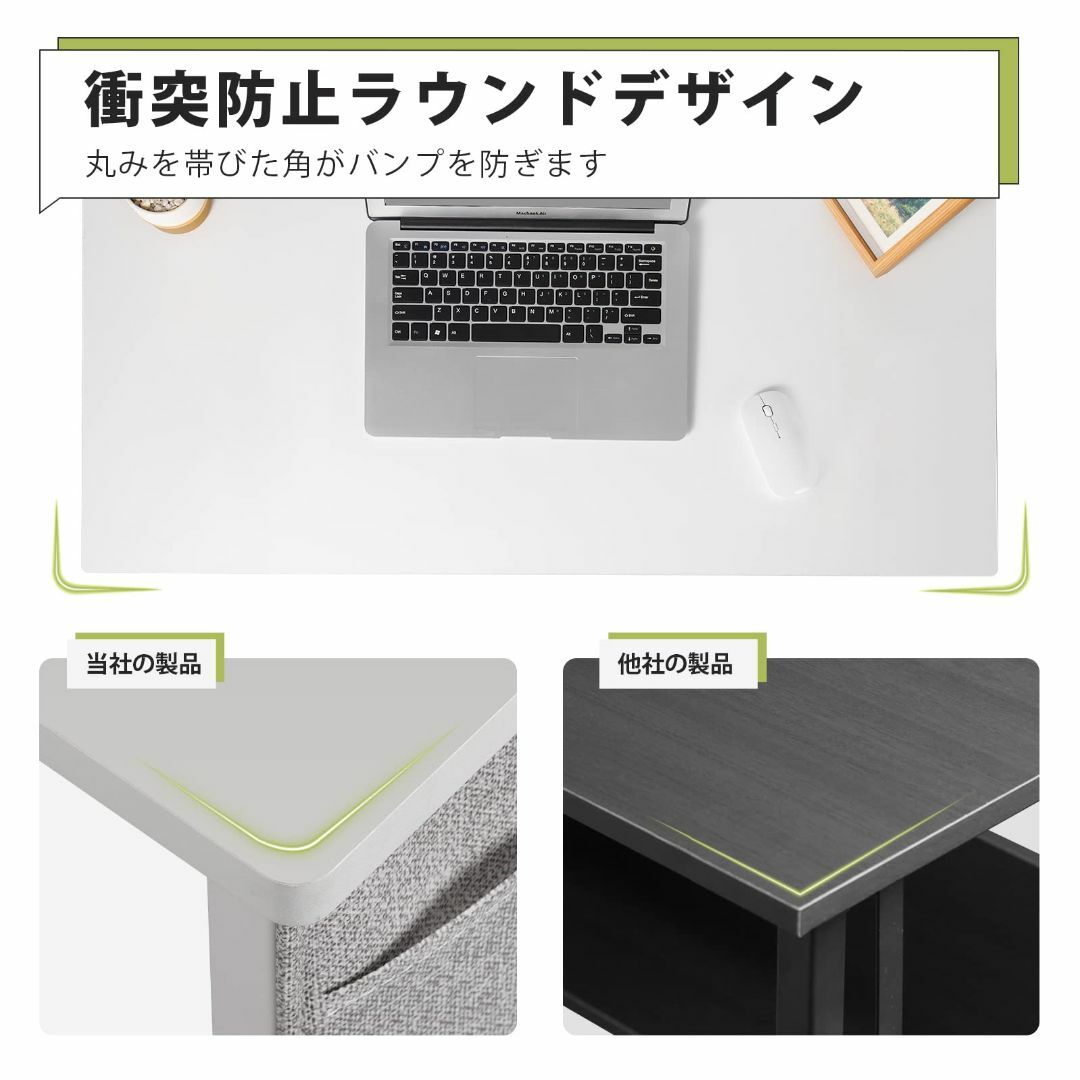 直営 【色: 白い】YeTom パソコンデスク pc 幅100*奥行48cm つくえ オフィス/パソコンデスク 