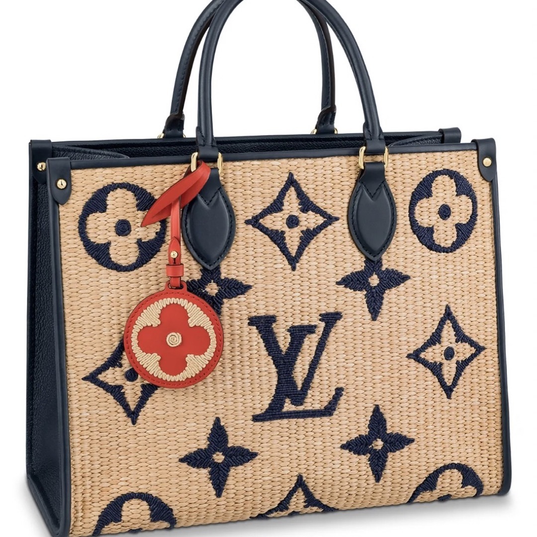 LOUISVUITTON ルイヴィトン　オンザゴー　MM ラフィア