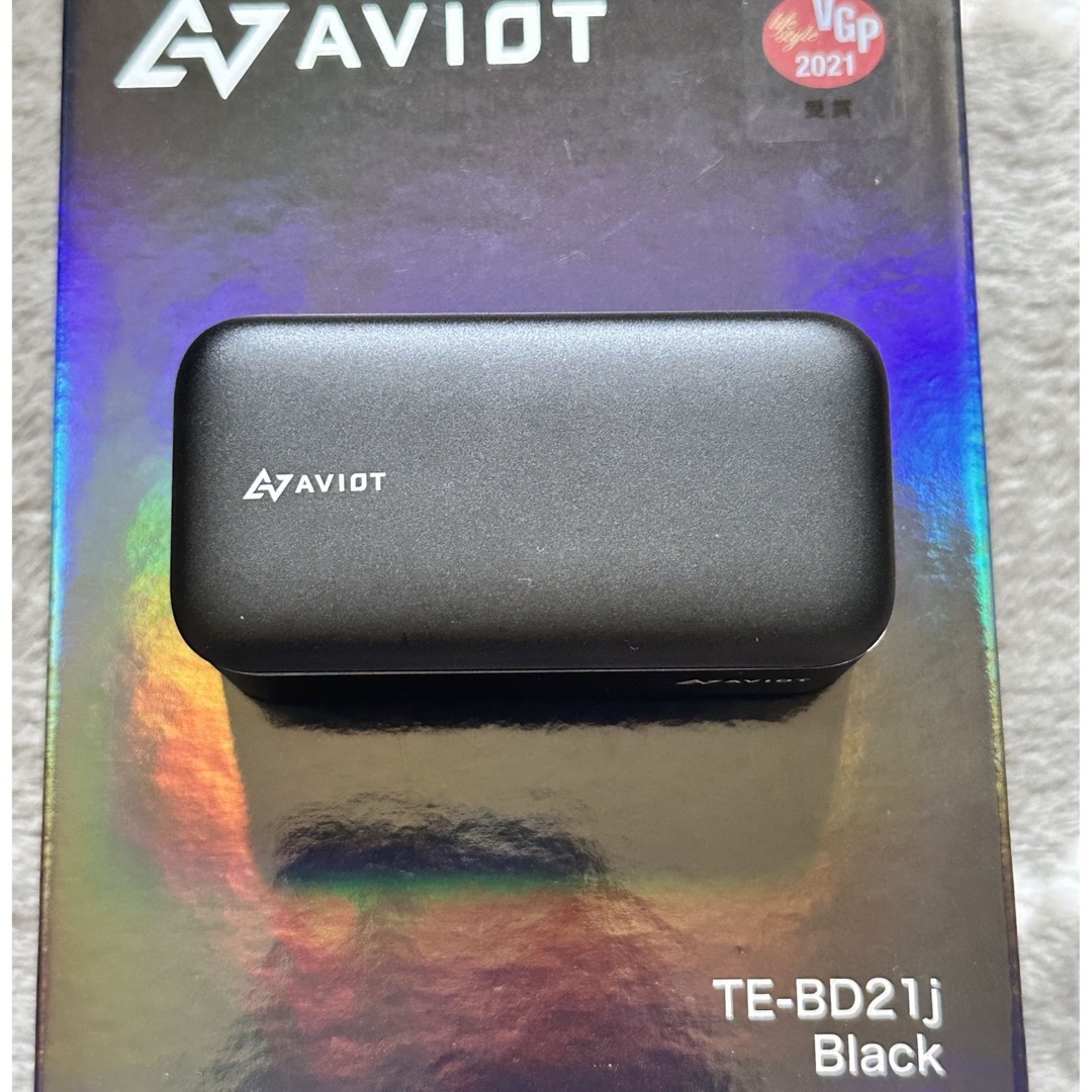 AVIOT(アビオット)の【ジャンク品】AVIOT TE-BD21J 完全ワイヤレスイヤホン スマホ/家電/カメラのオーディオ機器(ヘッドフォン/イヤフォン)の商品写真