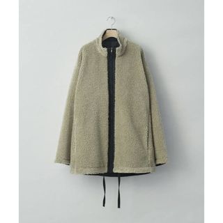 シュタイン(stein)のWool Boa Zip Long Jacket(ブルゾン)