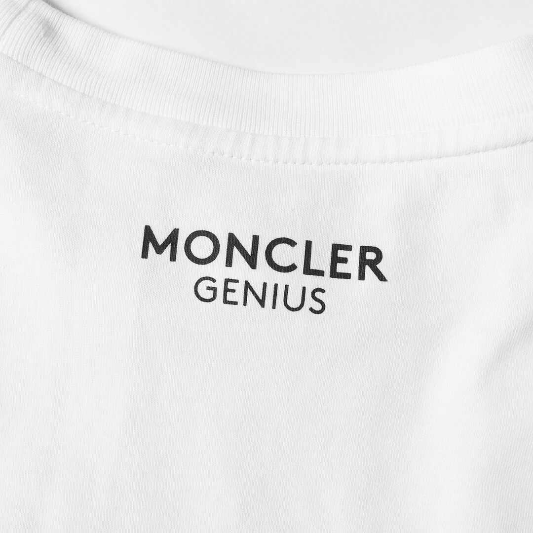 MONCLER モンクレール　モンクレ　白　スウェット　ホワイト　S  ロゴ