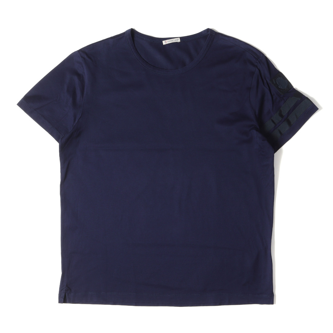 MONCLER モンクレール Tシャツ サイズ:L アームライン ロゴワッペン