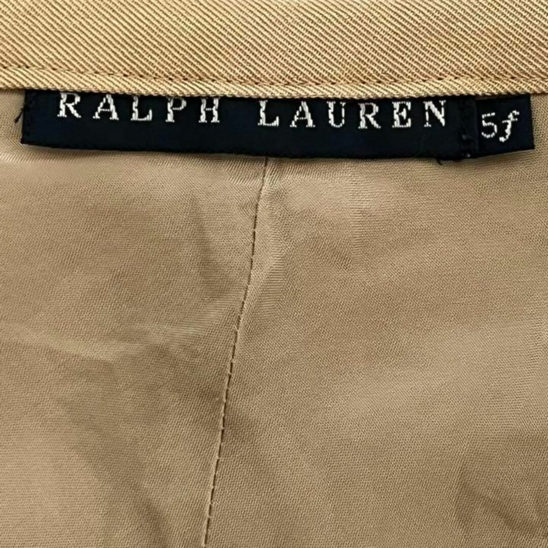 Ralph Lauren(ラルフローレン)の【高品質】ラルフローレン レディース【F】ミモレ丈スカート♡シルク混 ベージュ レディースのスカート(ひざ丈スカート)の商品写真