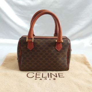 セリーヌ(celine)の美品 マカダム柄 ミニハンドバッグ(ハンドバッグ)