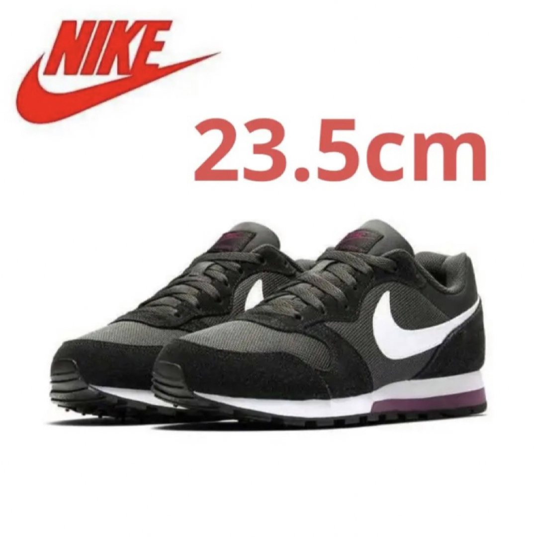 NIKE MDランナー2 黒23 美品