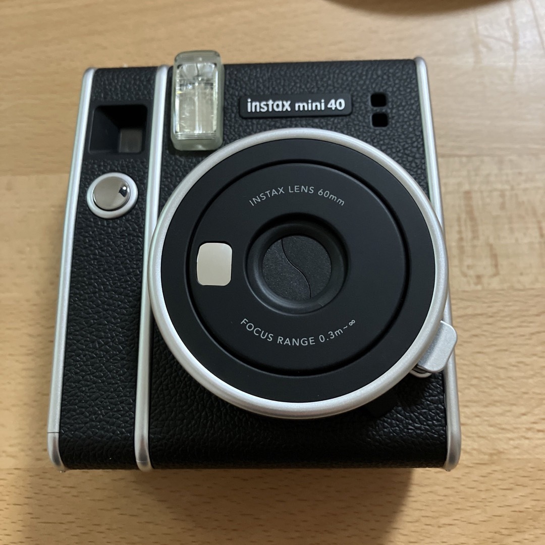 ブラック対応電池タイプFUJI FILM インスタントカメラ チェキ INSTAX MINI 40