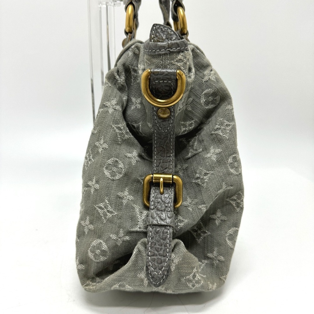 ルイヴィトン LOUIS VUITTON ネオカビィ MM M95837 モノグラムデニム ハンドバッグ モノグラムデニムキャンバス グレー